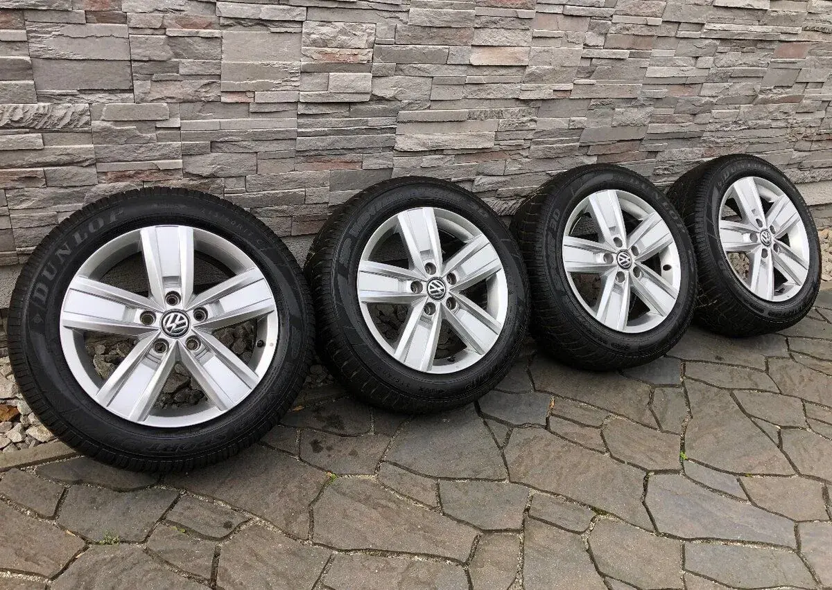 Originál Alu kola Devonport 5x120 R17 zimní sada Dunlop