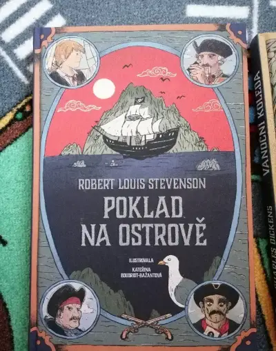 Kniha Poklad na ostrově