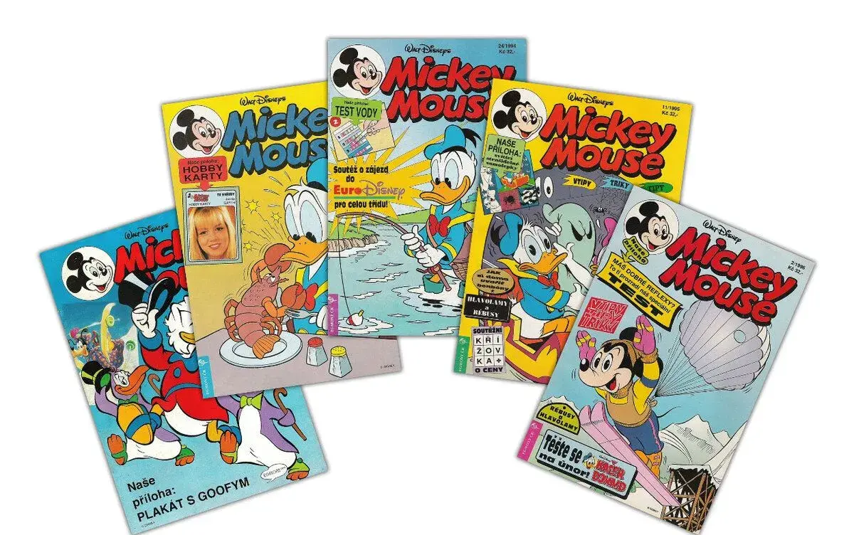 Časopisy Mickey Mouse