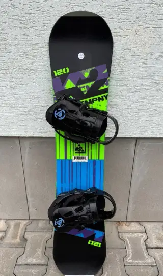 Dětský snowboard K2 120cm s vázáním K2