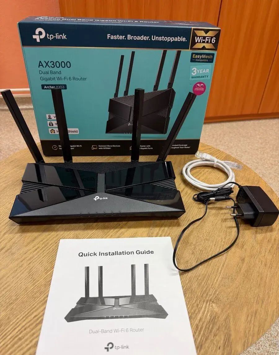 router TP-Link Archer AX53. V záruce