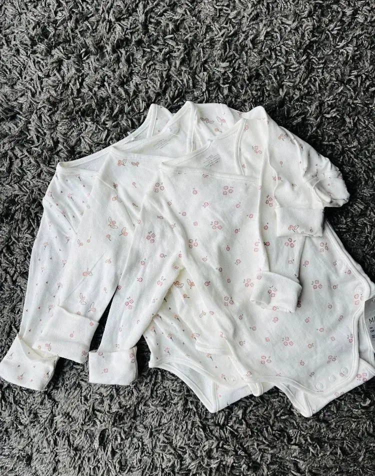 Set 3 body dl. rukáv pointelle vel. 86