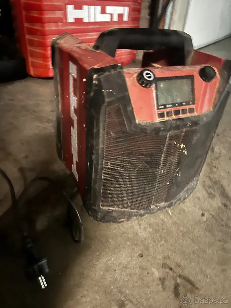 Aku radio Hilti s nabíječkou