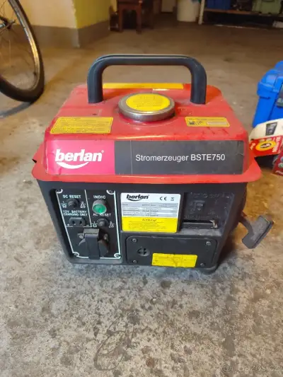 Dvoutaktní elektrocentrála Berlan BSTE750 (650W/750W)