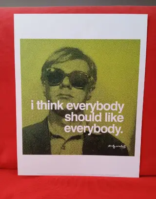 plakát Andy Warhol