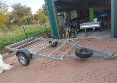 Přívěsný vozík, podvozek