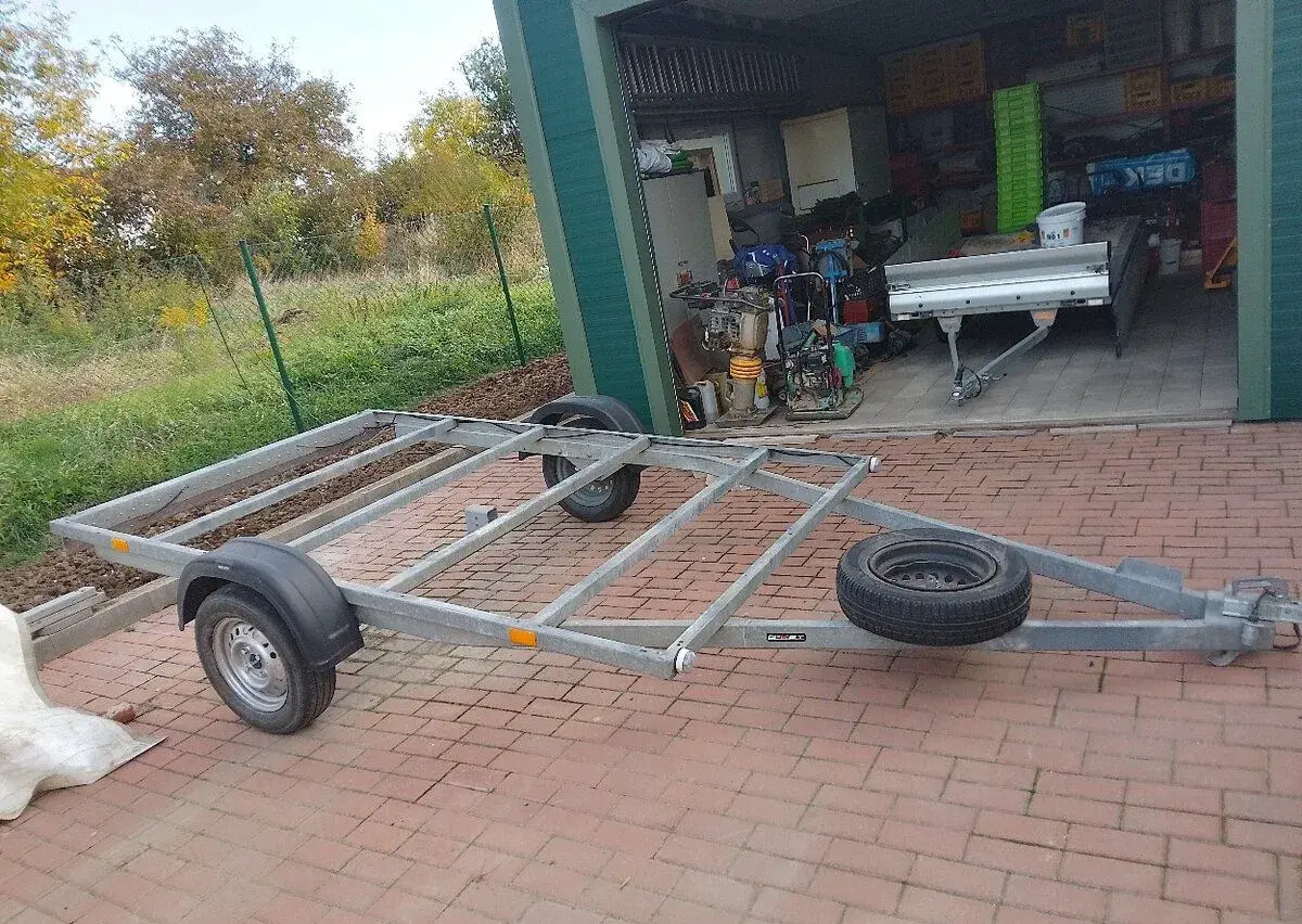 Přívěsný vozík, podvozek