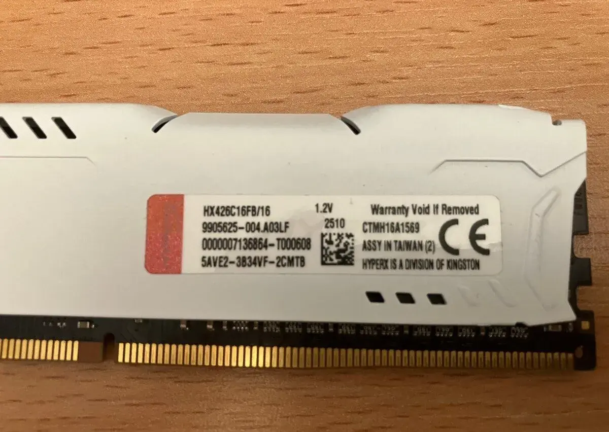 Kingston HyperX Fury 16GB DDR4 2666 MHz