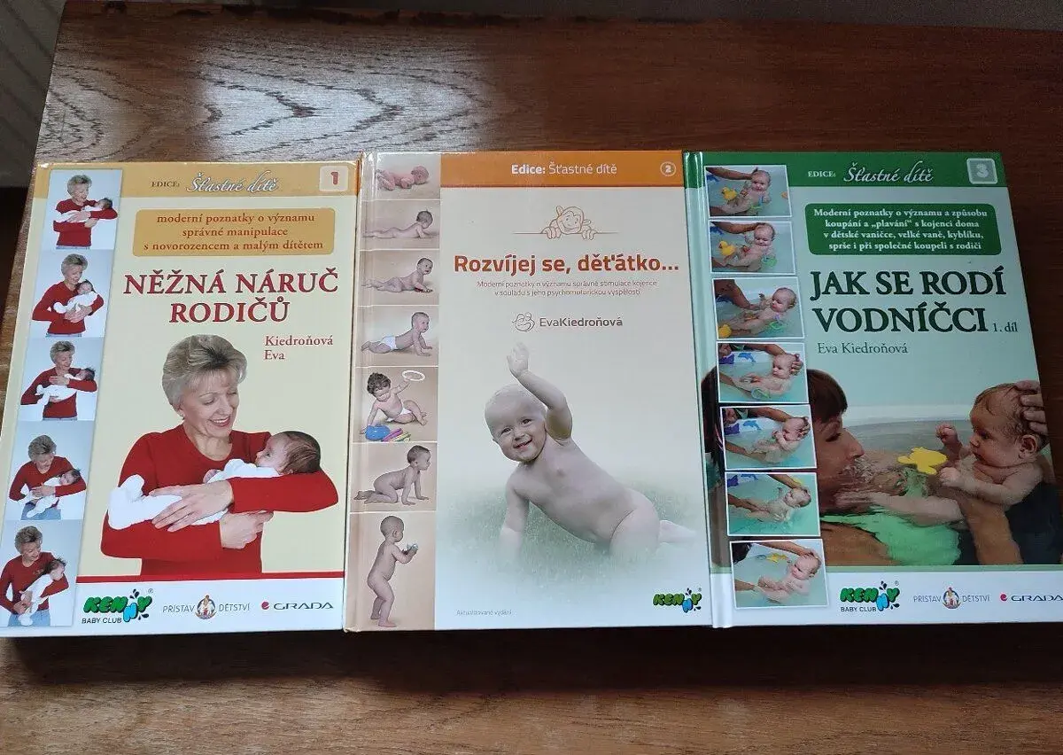 Eva Kiedroňová - tři knihy (včetně DVD a plakátů)