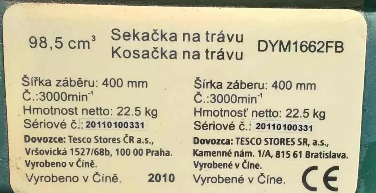 Sekačka na trávu