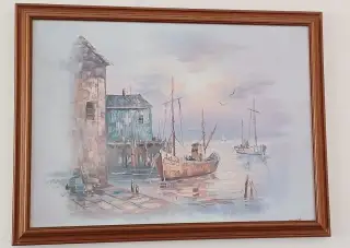Obraz lodí