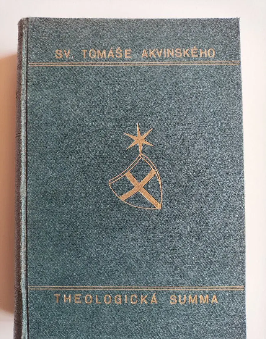 Theologická summa (5 svazků) – Sv. Tomáš Akvinský, vyd. 1937