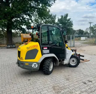 MALÝ KOMPAKTNÍ NAKLADAČ KRAMER 5035 ČESKÉ SPZ