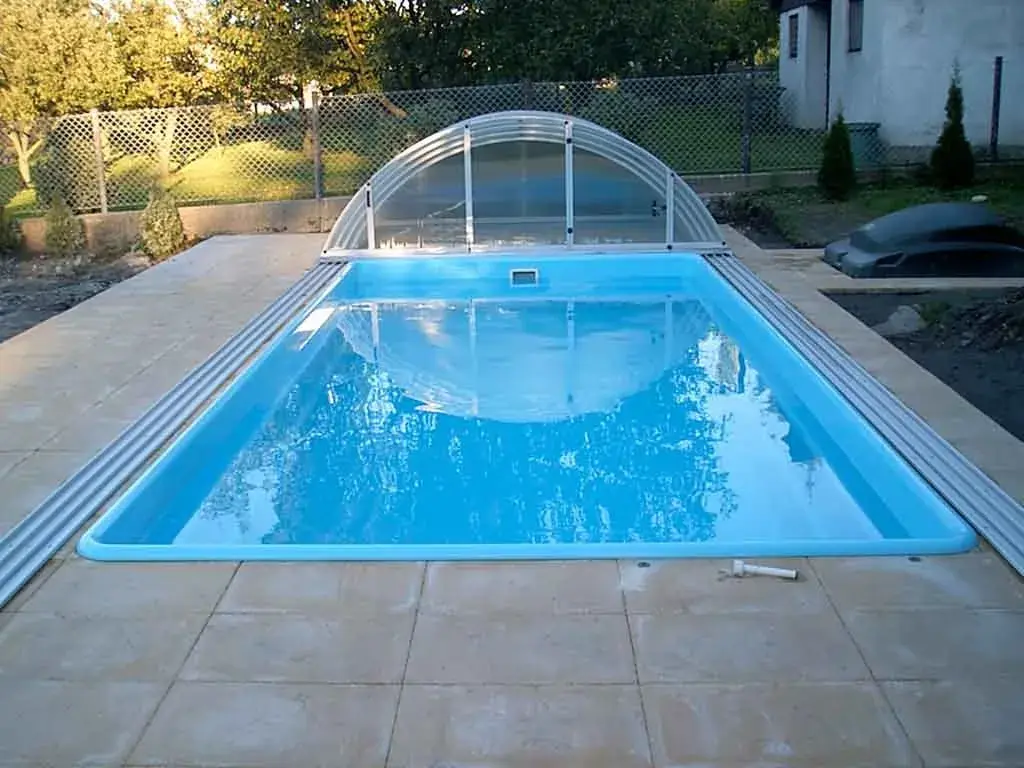 Bazén-sklolaminát-6,5x3,0x1,5 m nový nepoužitý