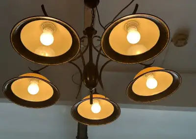 Stropní svítidlo LUNA 5xE27/60W