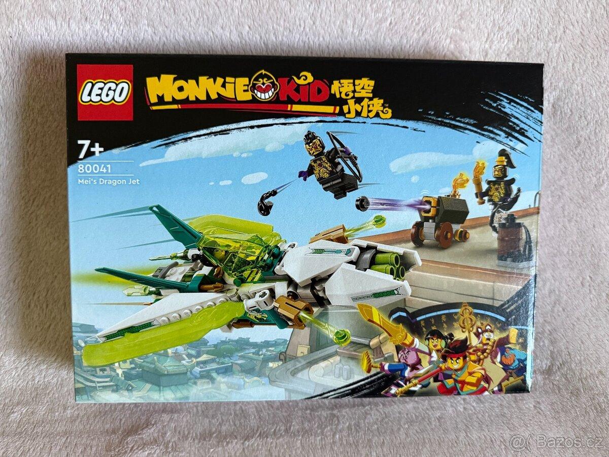 Nové LEGO Monkie Kid 80041 Dračí tryskáč Mei
