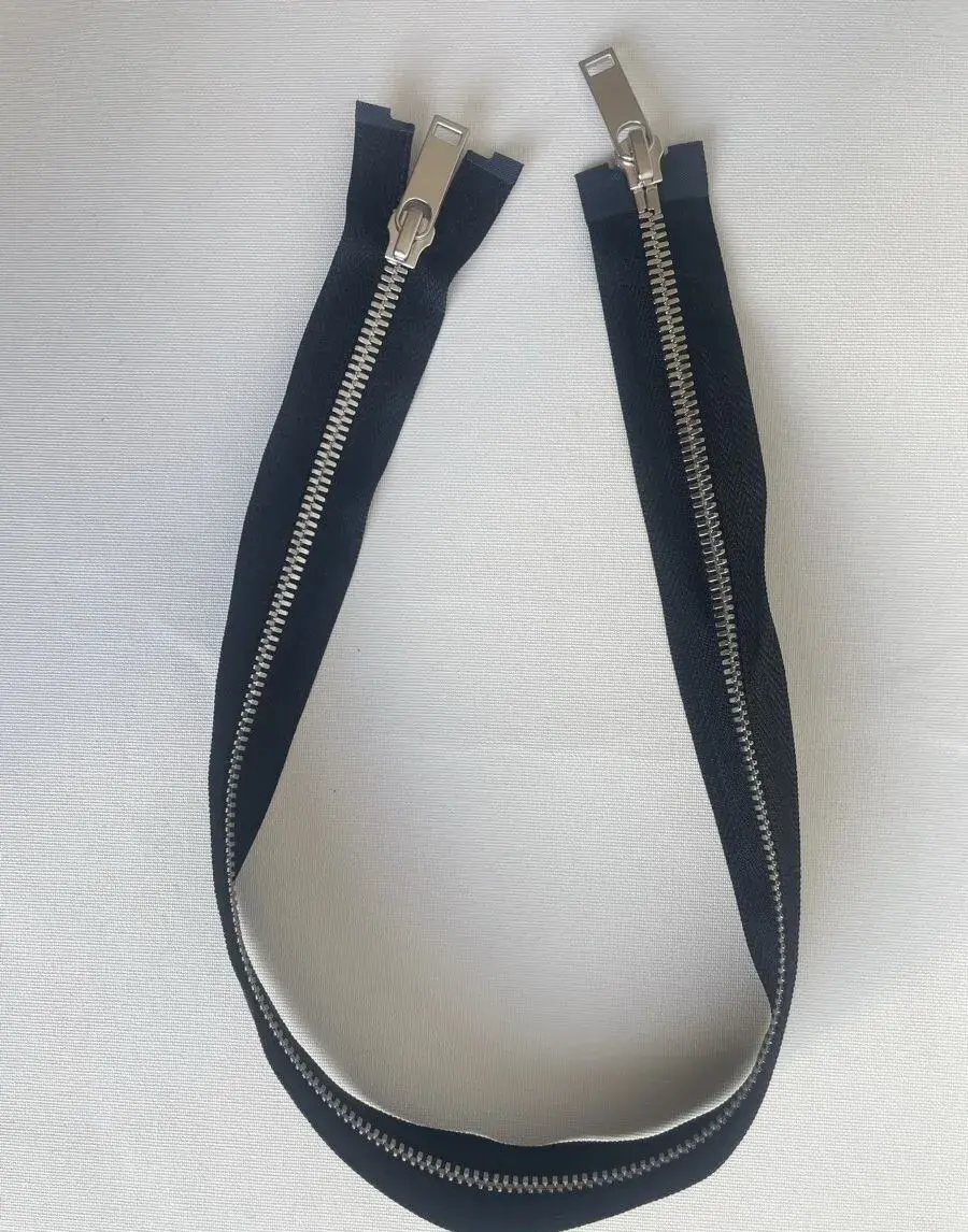 Zip YKK Excella, 2 jezdce, plné tahačky, 54 cm, 2 ks