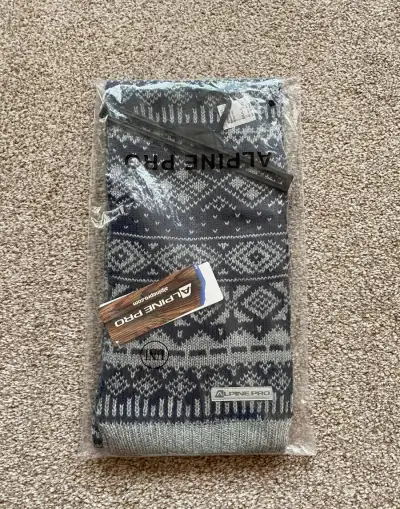 Nová unisex zimní šála Alpine Pro - 180 cm
