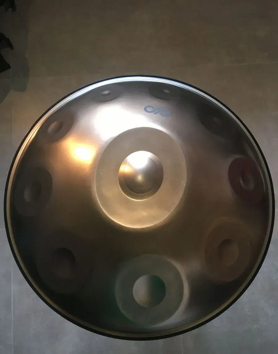 Handpan Djangar Pan D Celtic 9 + 1 Ember Steel