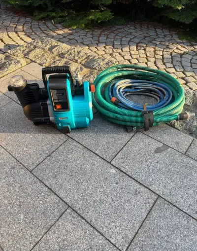 GARDENA Domácí automatická vodárna + hadice
