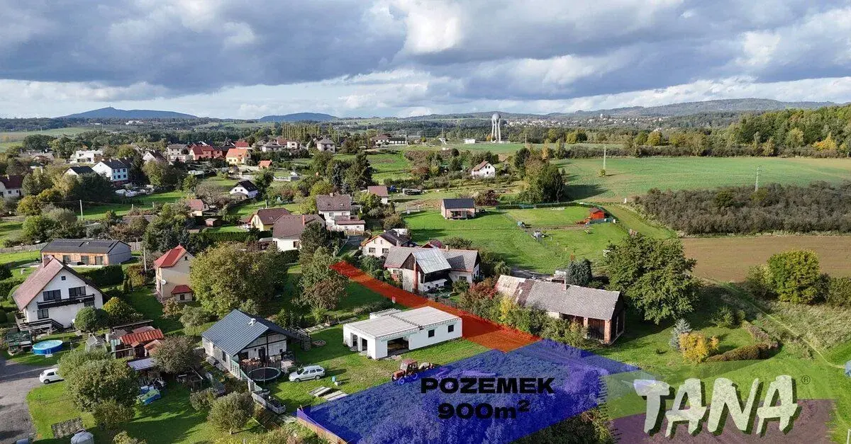 Prodej stavebního pozemku 900 m², Ohrazenice u Turnova
