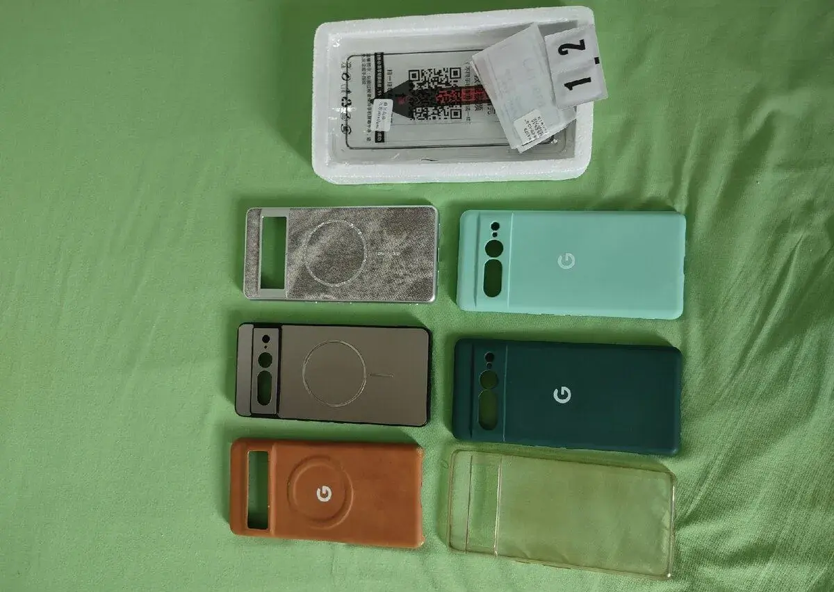 6x Kryty nové pixel 7 pro + sklo zaoblené