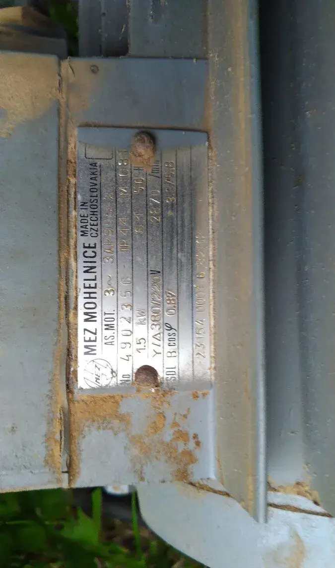 3f Asynchronní motor Mez