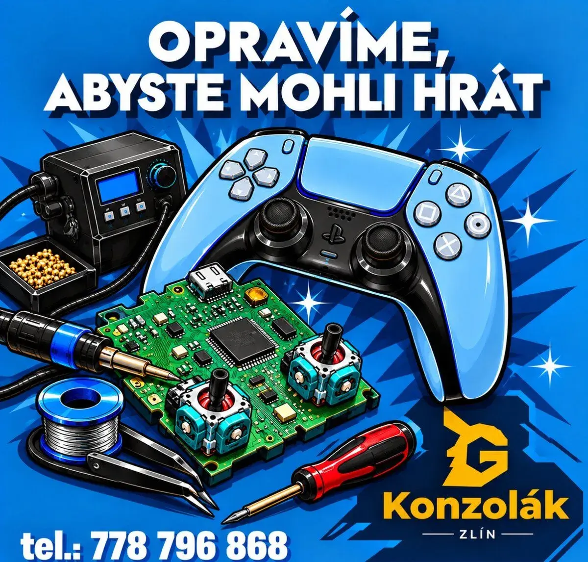 KONZOLÁK ZLÍN – SERVIS HERNÍHO VYBAVENÍ