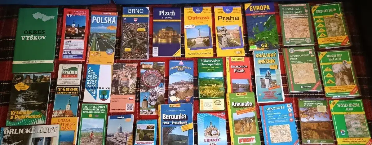 Turistické mapy
