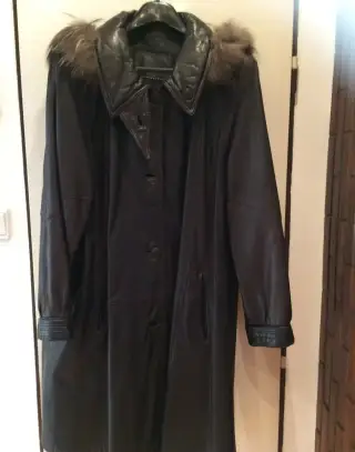 Kožený kabát
