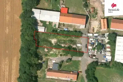 Pronájem komerčního pozemku 1100 m2, Červený Újezd