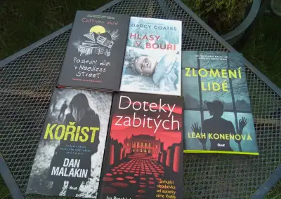 5 x KNIHA - DETEKTIVNÍ ŽÁNR