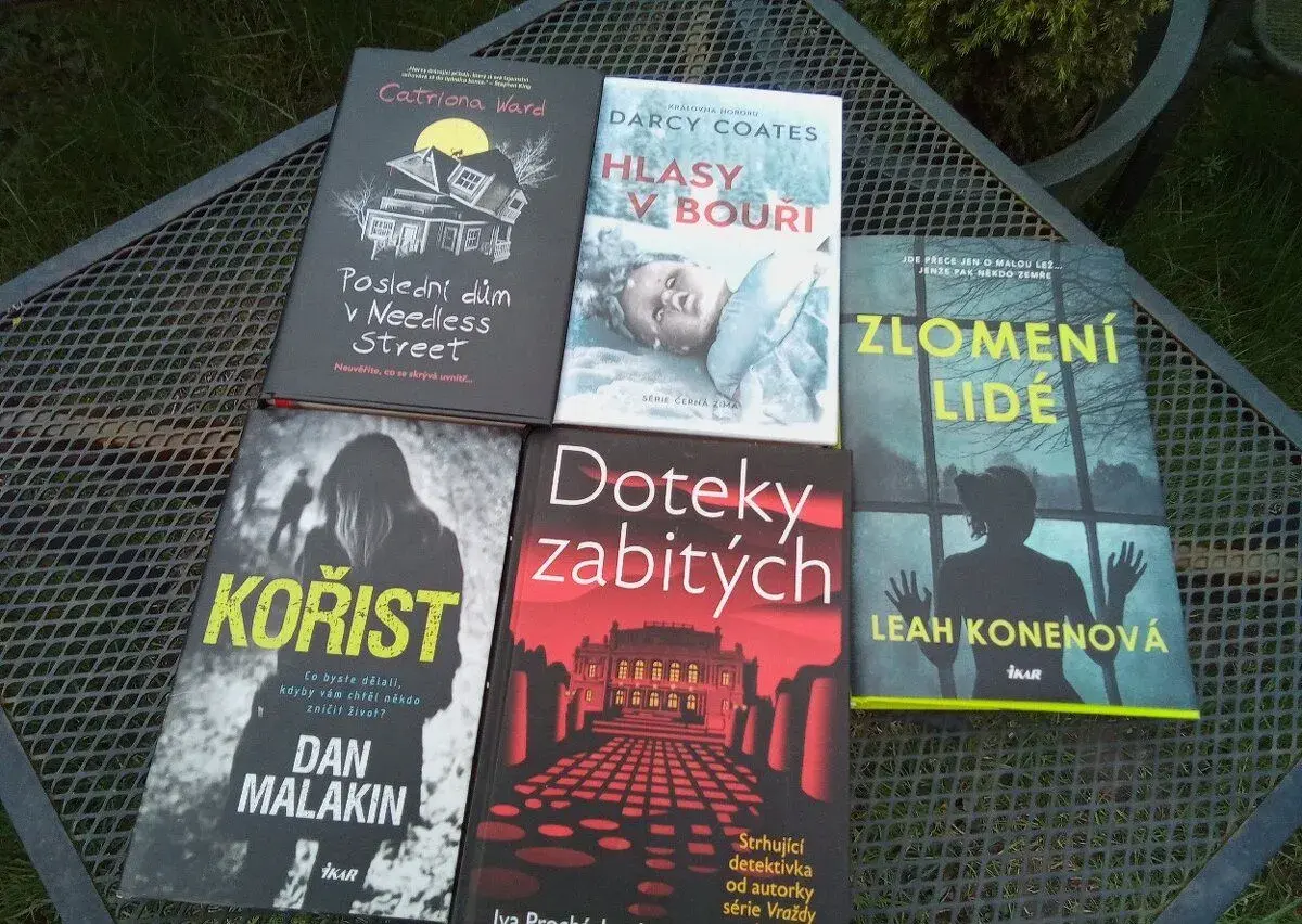5 x KNIHA - DETEKTIVNÍ ŽÁNR