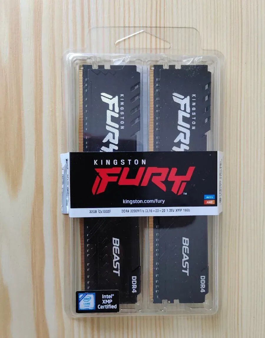 Kingston FURY 32GB KIT DDR4 3200MHz CL16 Beast Black