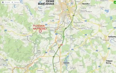 PRODEJ STAVEBNÍHO POZEMKU V OBCI VRÁBČE U ČESKÝCH BUDĚJOVIC