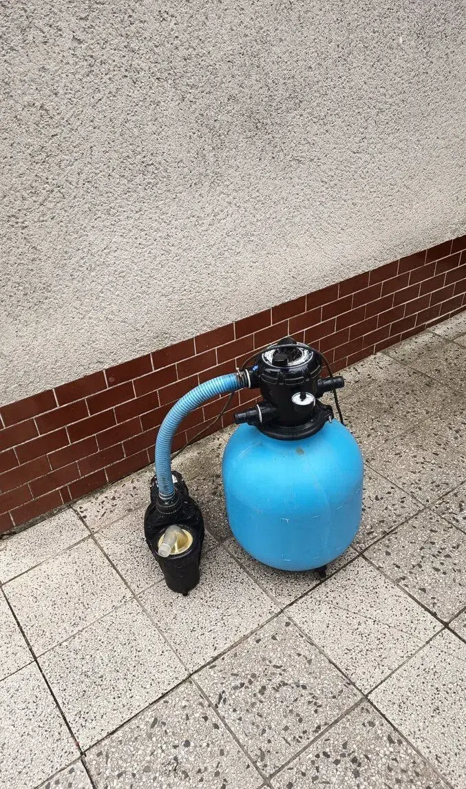 Bazénovou funkční pískovou filtraci