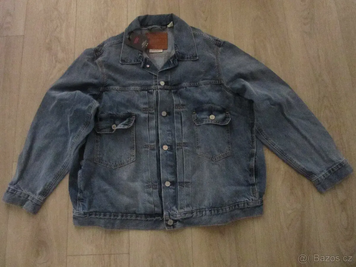 NOVOU PÁNSKOU DŽÍNOVOU BUNDU VEL.XL ZN.LEVIS