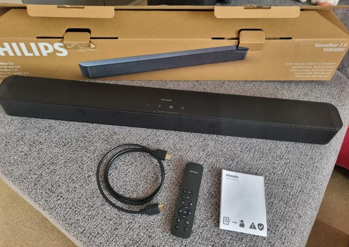 NOVÝ - Soundbar Philips TAB4000