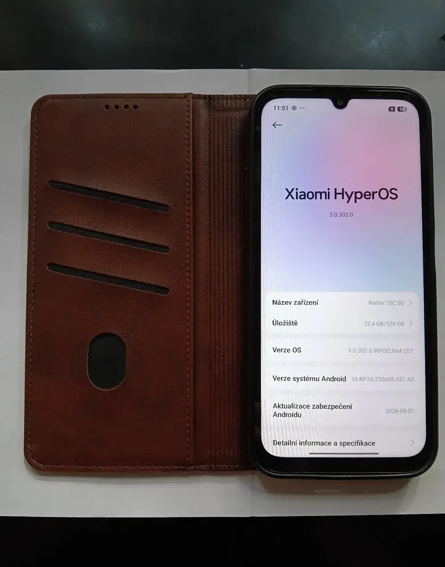 Redmi 15C 5G 128 GB - 1800 Kč