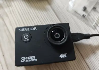 Akční kamera Sencor 3CAM 4K03WR – 2x baterie + Car Set