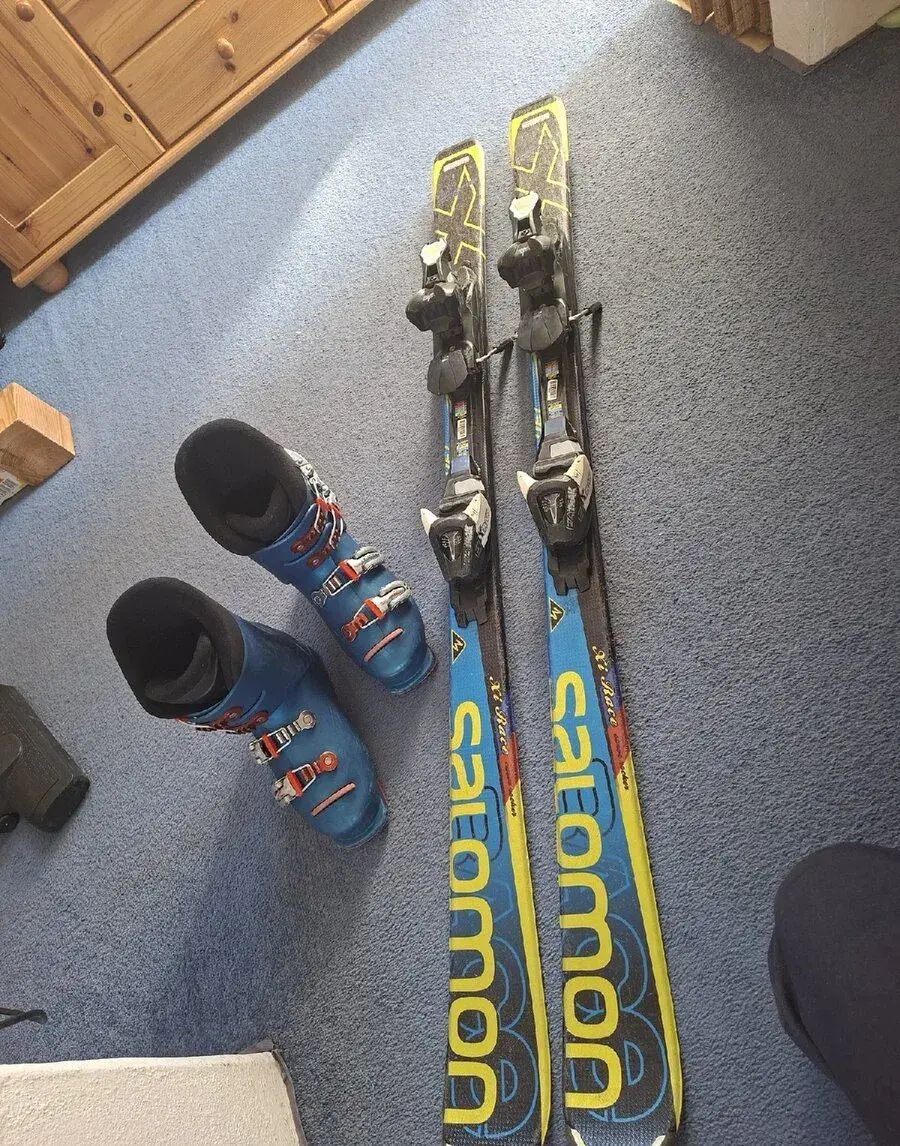 Lyze Salomon Xrace 130 a boty Lange