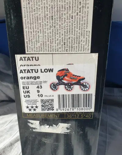 Speed brusle Tempish ATATU LOW orange vel.43