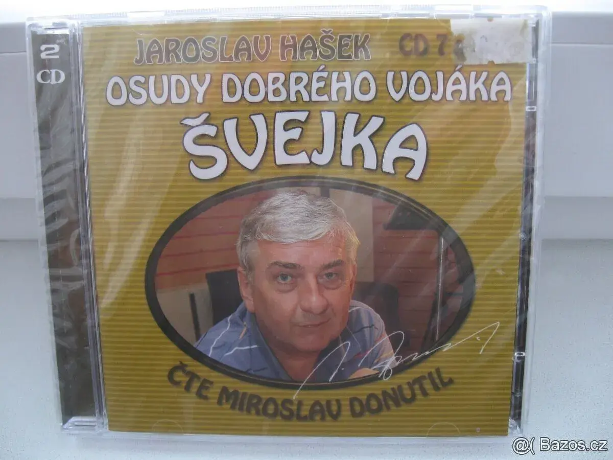 2 CD: Osudy dobrého vojáka Švejka /M. Donutil/ - NEROZBALENÉ
