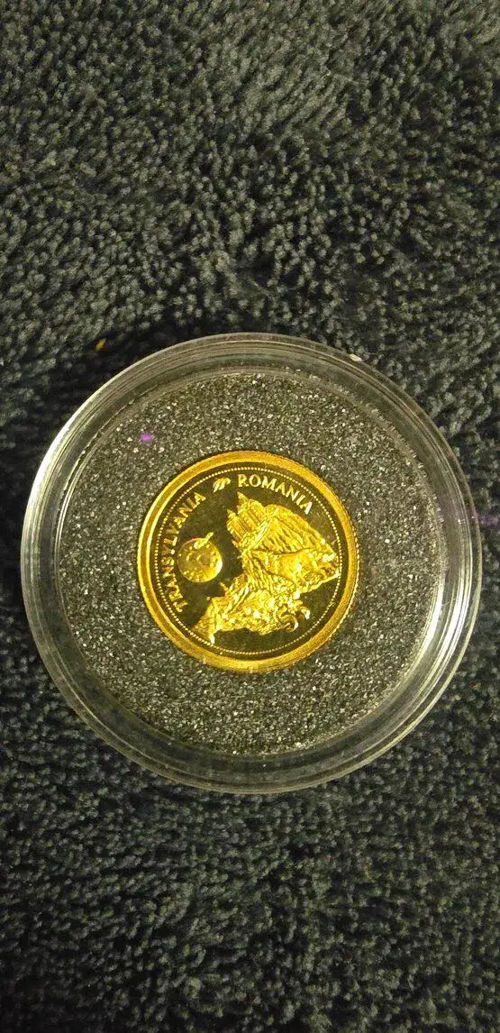 Zlatá mince 2006 – Transylvania (Fidži) – Au 585, Proof