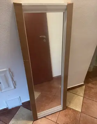 Zrdcadlo Ikea Toftbyn bílé (75x165) nové