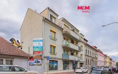Pronájem bytu 2+kk, 44 m², České Budějovice, ul. Riegrova