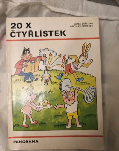 Retro Čtyřlístek – sborníky + Knihovničky 9x (č. 114 až 166)