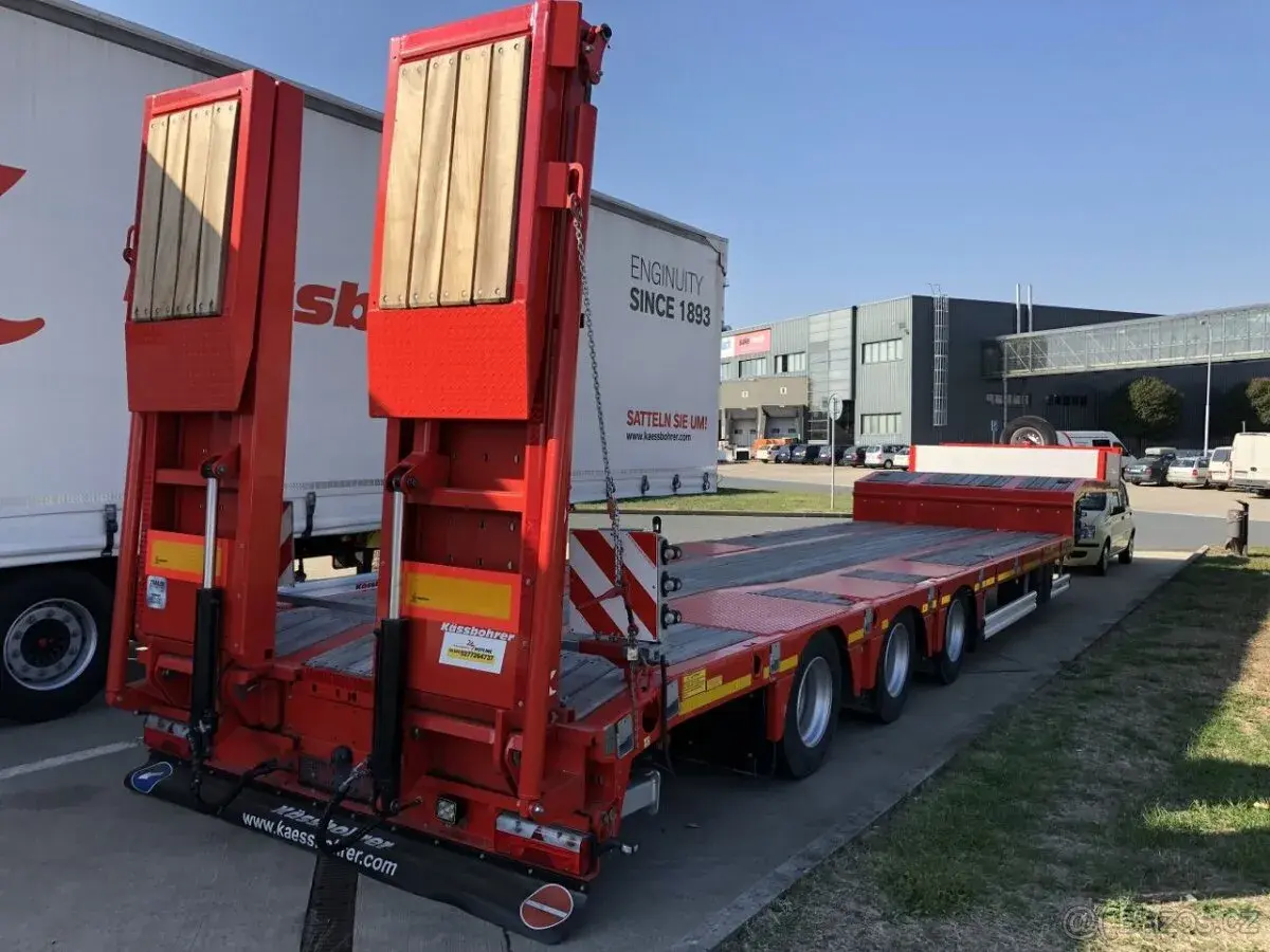 Nový návěs podvalník Kässbohrer K.SLS - L3 - 3osý pevný
