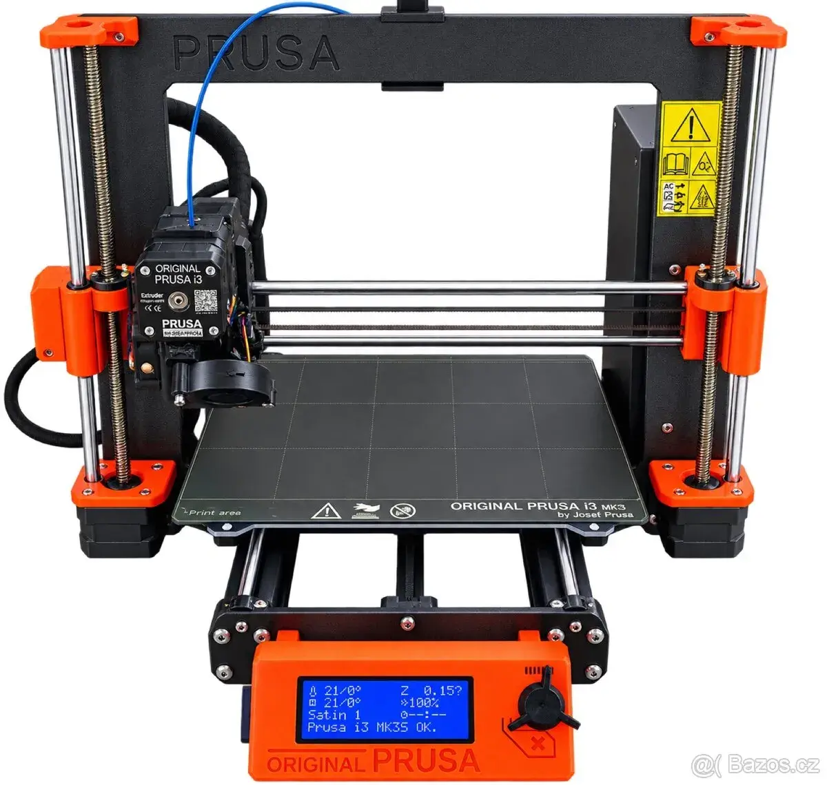 3D tiskárna Original Prusa i3 MK3S+ (tvrzená tryska)
