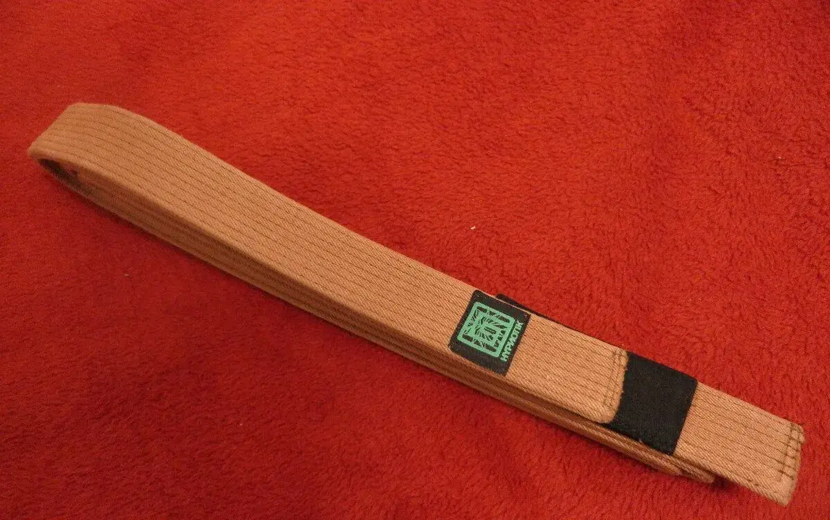 BJJ pásek konopný Hypnotik Brown A1 260cm (V1)